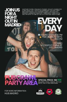 Pub Crawl Party Area